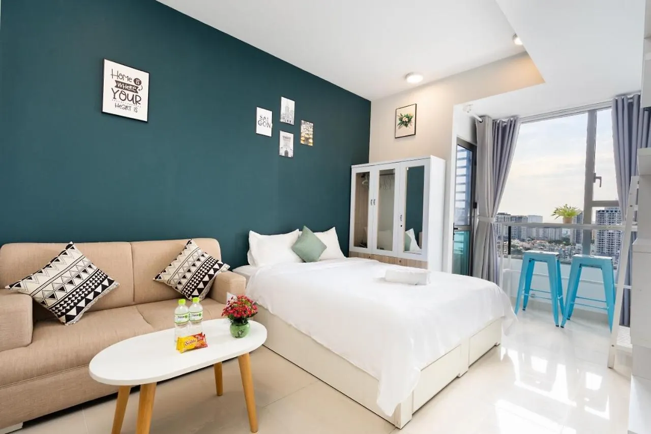 Can Ho Rivergate Quan 4 Ho Chi Minh-stad Aparthotel